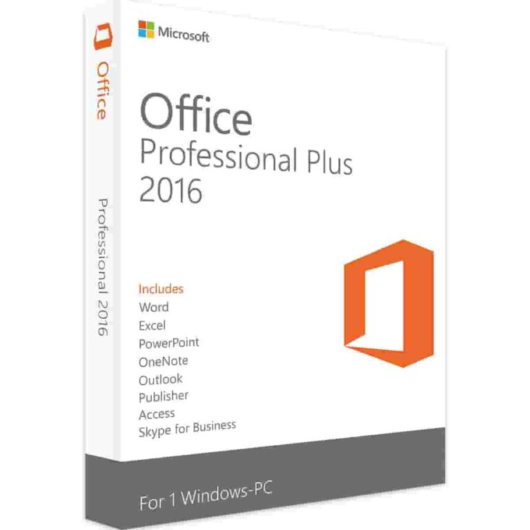 Licenta Office Pro Plus 2016 (RETAIL)