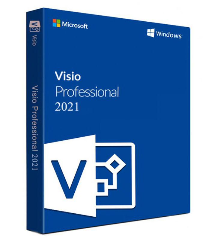 Licenta Microsoft Visio Professional 2021 Retail