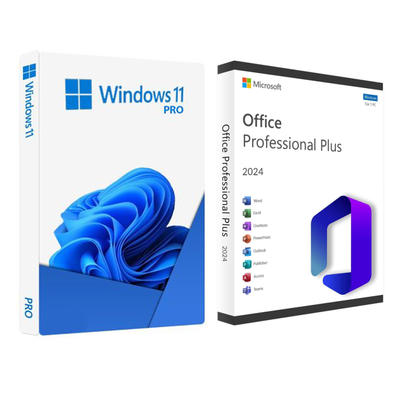 Pachet Licente: Windows 11 Pro + Office Professional Plus 2024